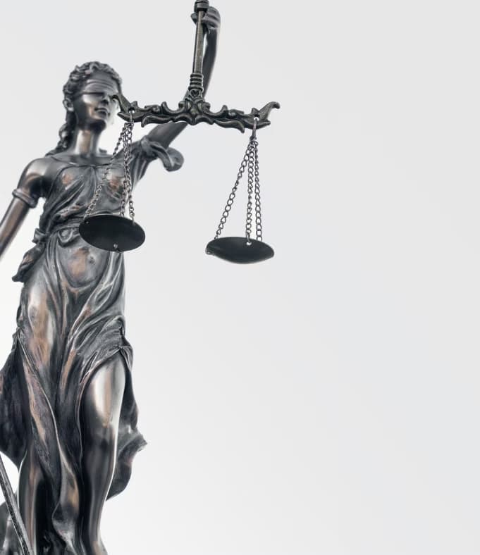 Lady Justice holding scales